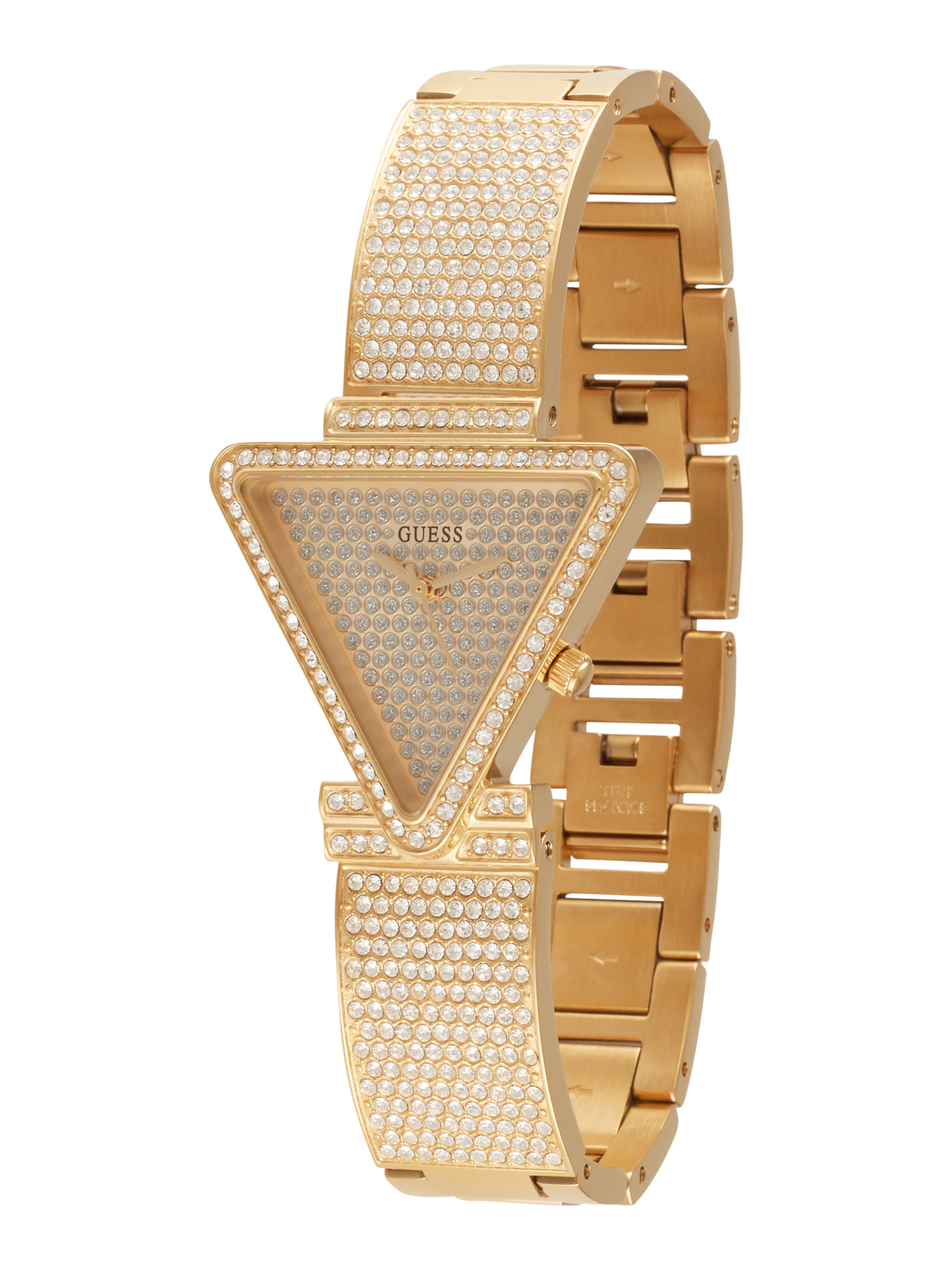 GUESS Analog watch 'FAME' in Gold: front