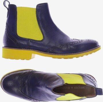 MELVIN & HAMILTON Dress Boots in 36 in Blue: front