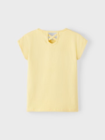 T-Shirt 'JUDINA' NAME IT en jaune