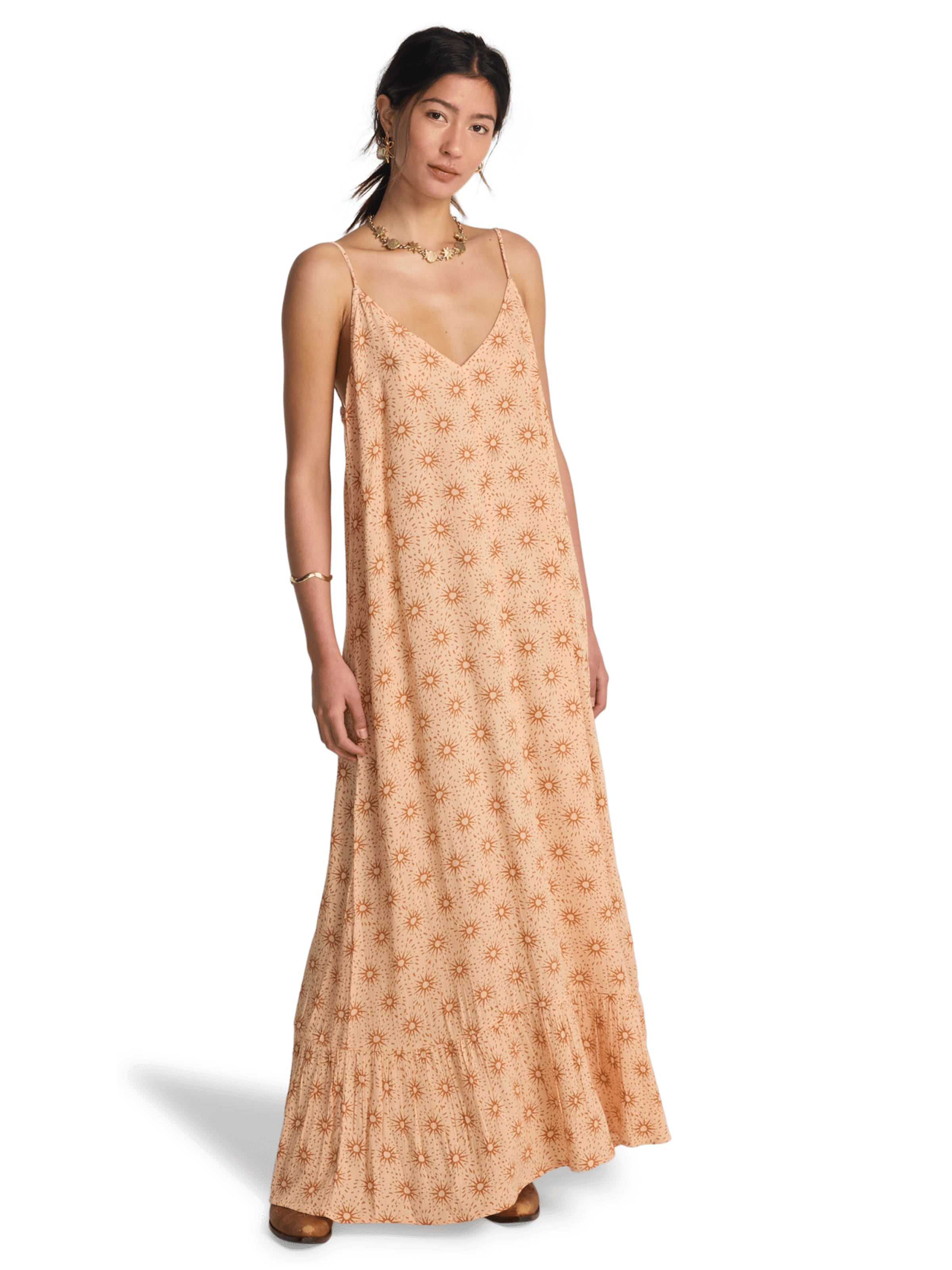 BILLABONG Платье 'Gypsy' в Оранжевый: спереди