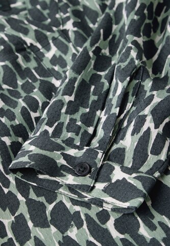 CECIL Gemusterte Bluse in Grün