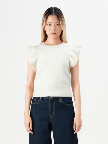 VILA Sweater 'VILOVA' in Beige: front