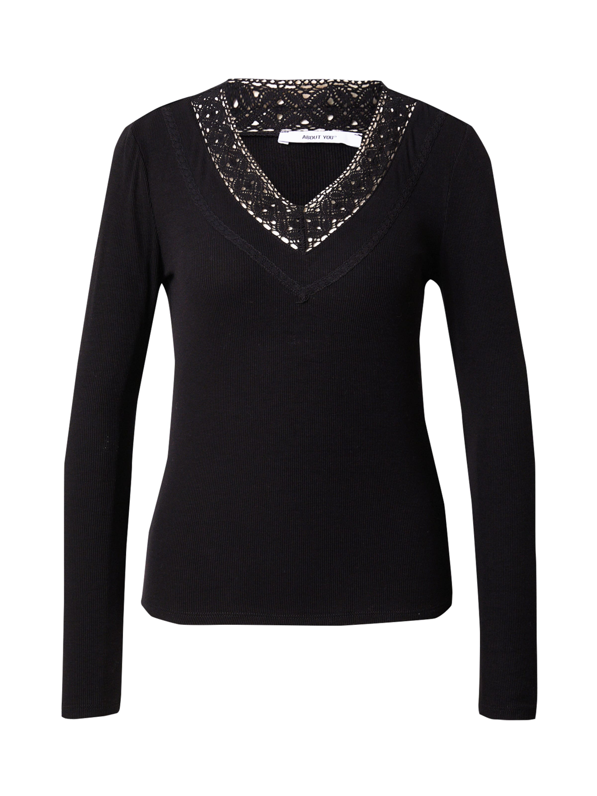 ABOUT YOU Särk 'Ellen', värv must: eest vaates