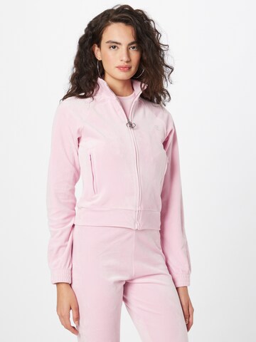 Juicy Couture Bluza rozpinana w kolorze fioletowy: przód