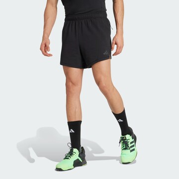 ADIDAS PERFORMANCE regular Παντελόνι φόρμας 'D4T' σε μαύρο: μπροστά