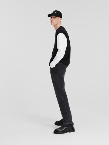 KARL LAGERFELD JEANS Tapered Jeans in Black