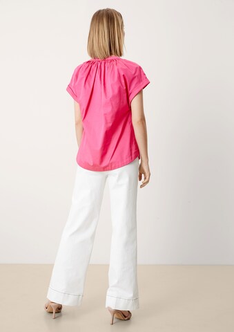 s.Oliver BLACK LABEL Blouse in Pink