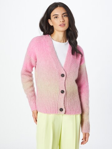 HUGO Red Knit cardigan 'Sorellety' in Pink: front