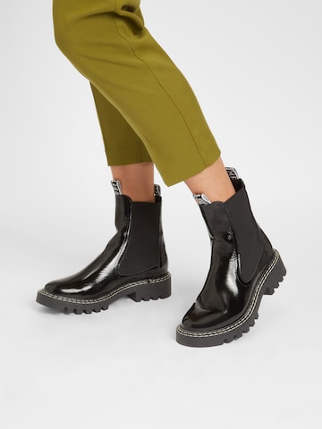 Tamaris Chelsea boots in Black: front