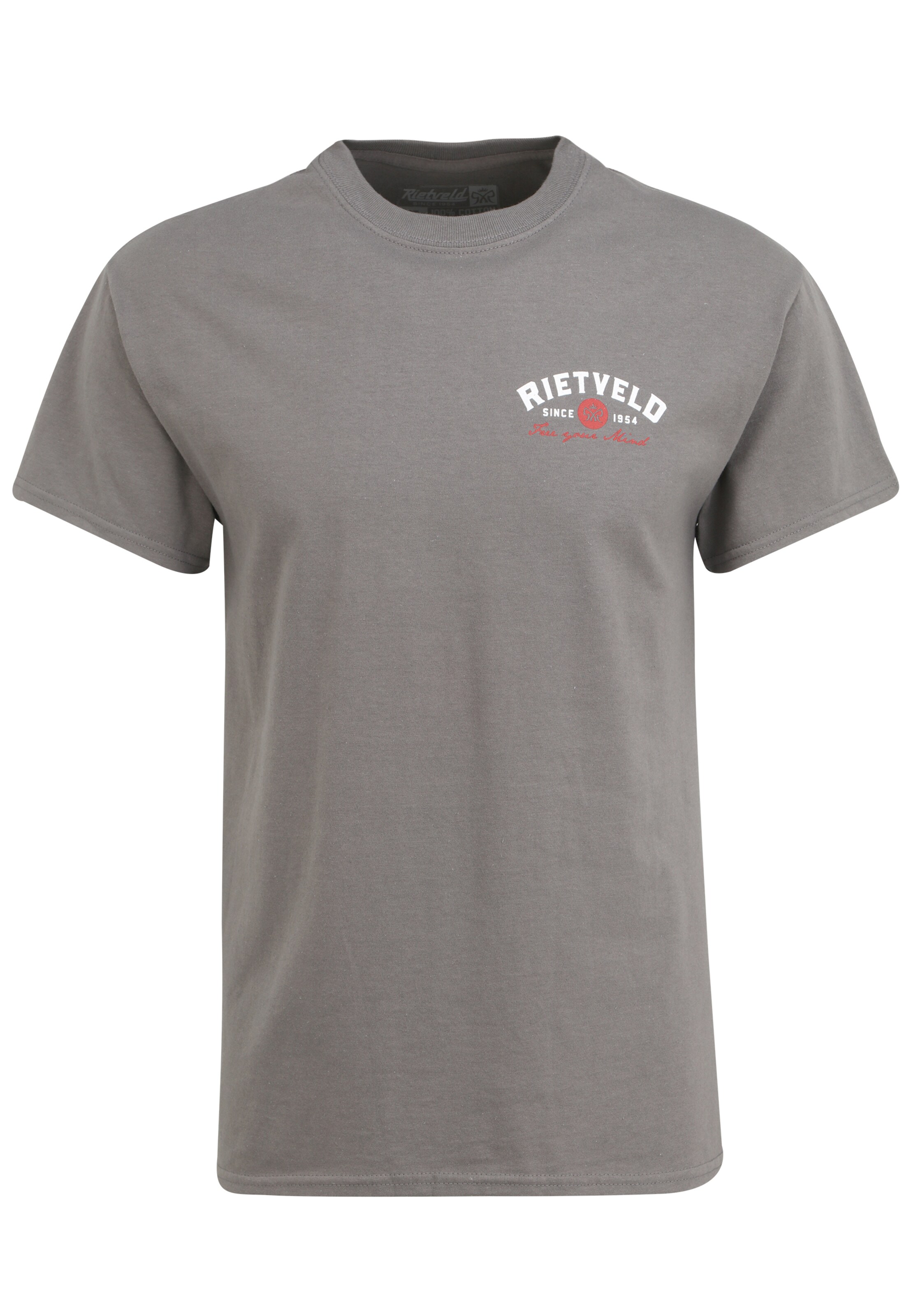 Männer Shirts Rietveld Clothing T-shirt 'Surfin Al' in Grau - GV17638 Männer Shirts Rietveld Clothing T-shirt 'Surfin Al' in Grau - GV17638