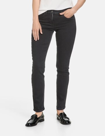 GERRY WEBER Slim fit Jeans 'SOL:INE BEST4ME' in Black: front