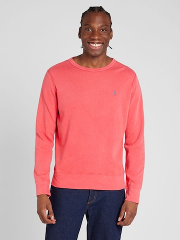 Polo Ralph Lauren Sweatshirt in Red: front