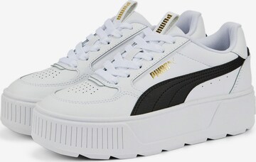 PUMA Sneakers 'Karmen' in Wit: voorkant