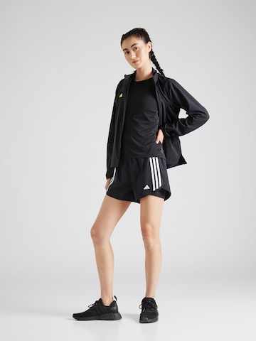 melns ADIDAS PERFORMANCE Sporta krekls 'Adizero Essentials'