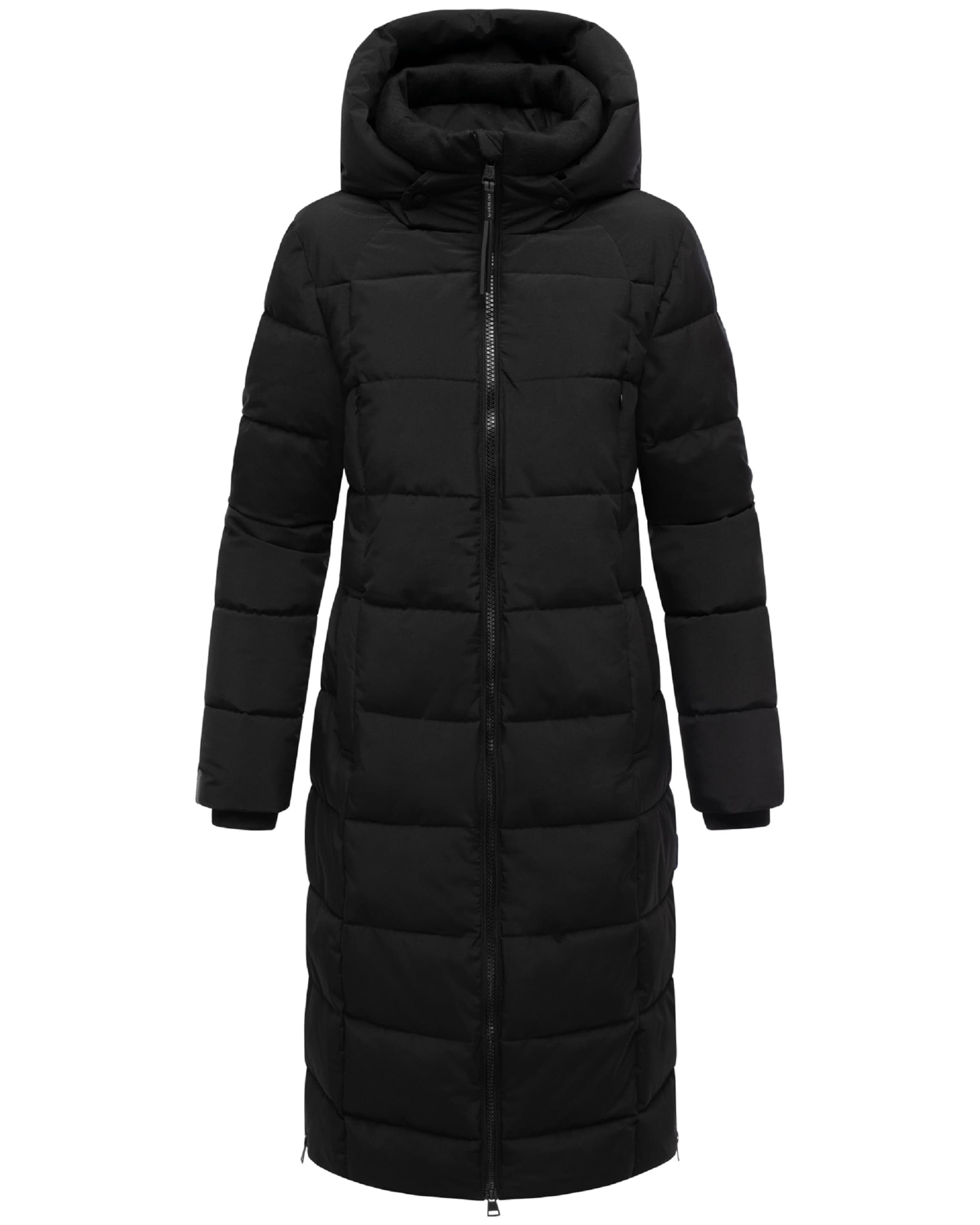 MARIKOOZimski kaput 'Lanitaa XVI' - crna boja: prednji dio