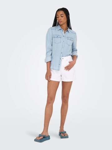 ONLY Blouse 'ONLCHARIS' in Blauw