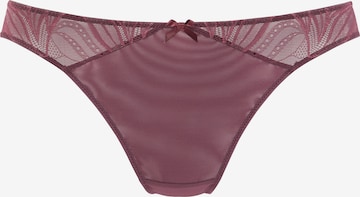 NUANCE Thong in Red: front