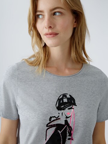 OUI T-Shirt in Grau