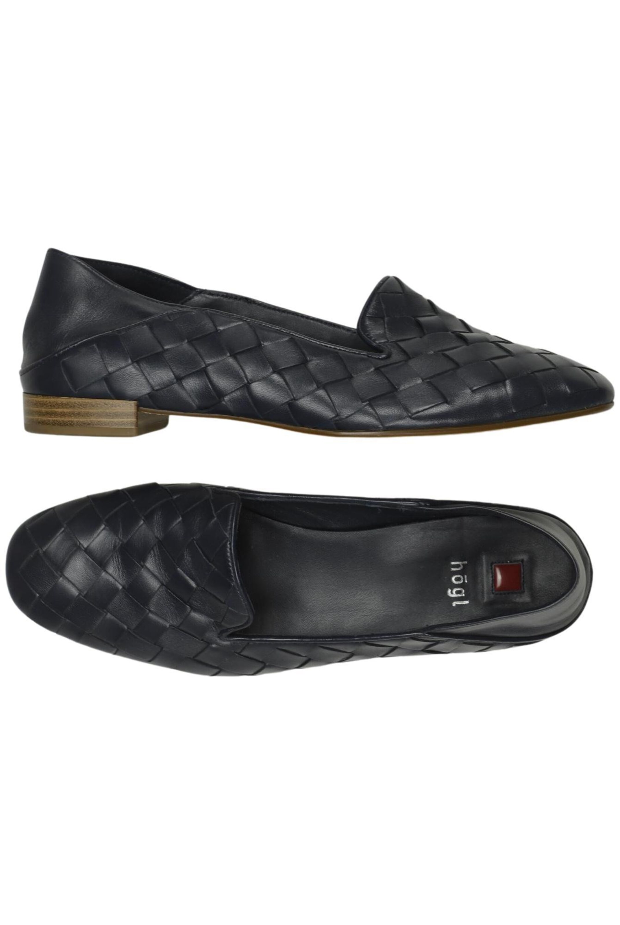 Högl Flats & Loafers in 37 in Blue: front