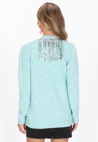 IZIA - Cárdigan en azul