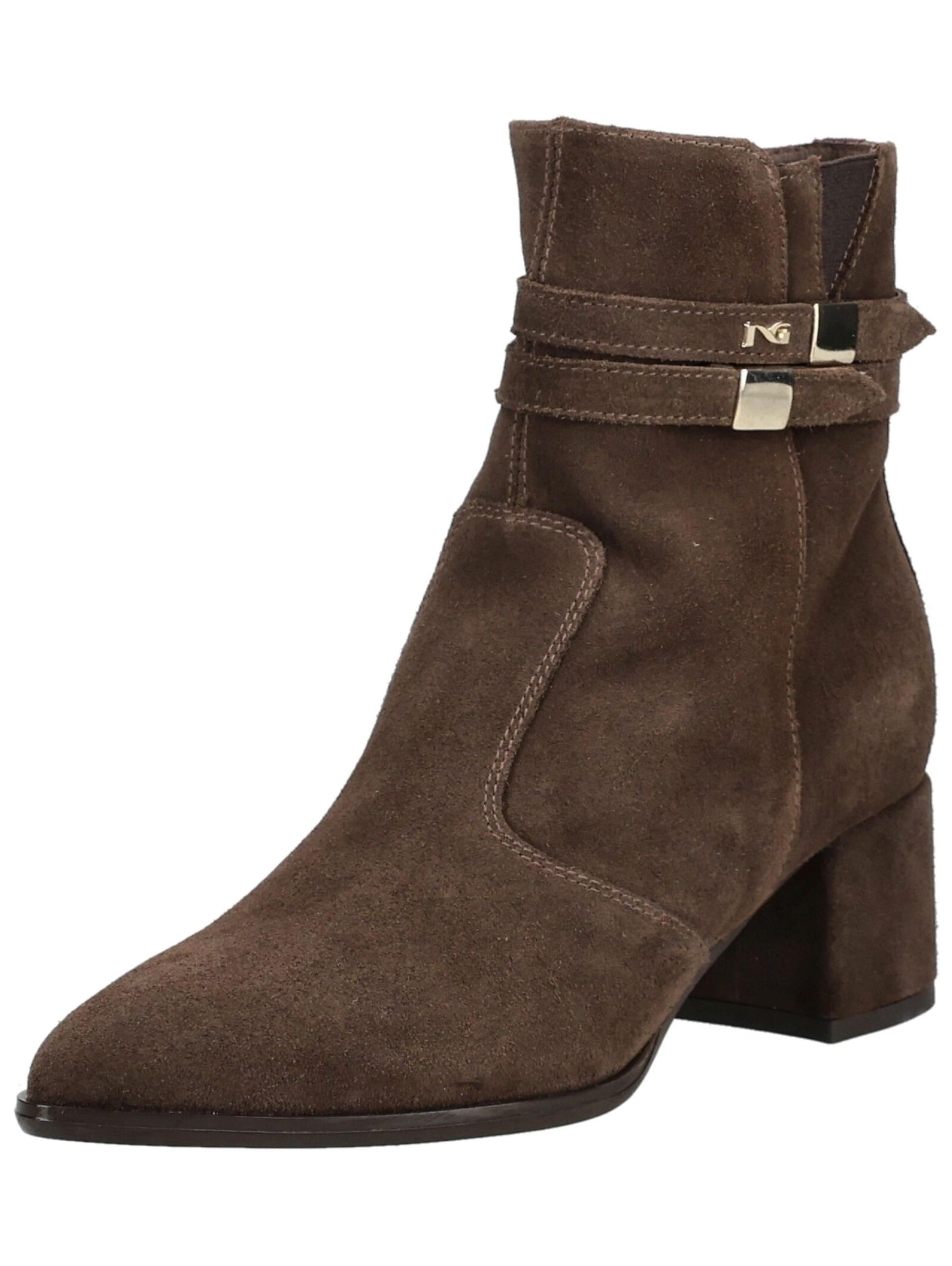 Nero Giardini Ankle Boots in Brown: front