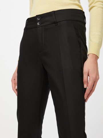 MOS MOSH Slimfit Broek in Zwart