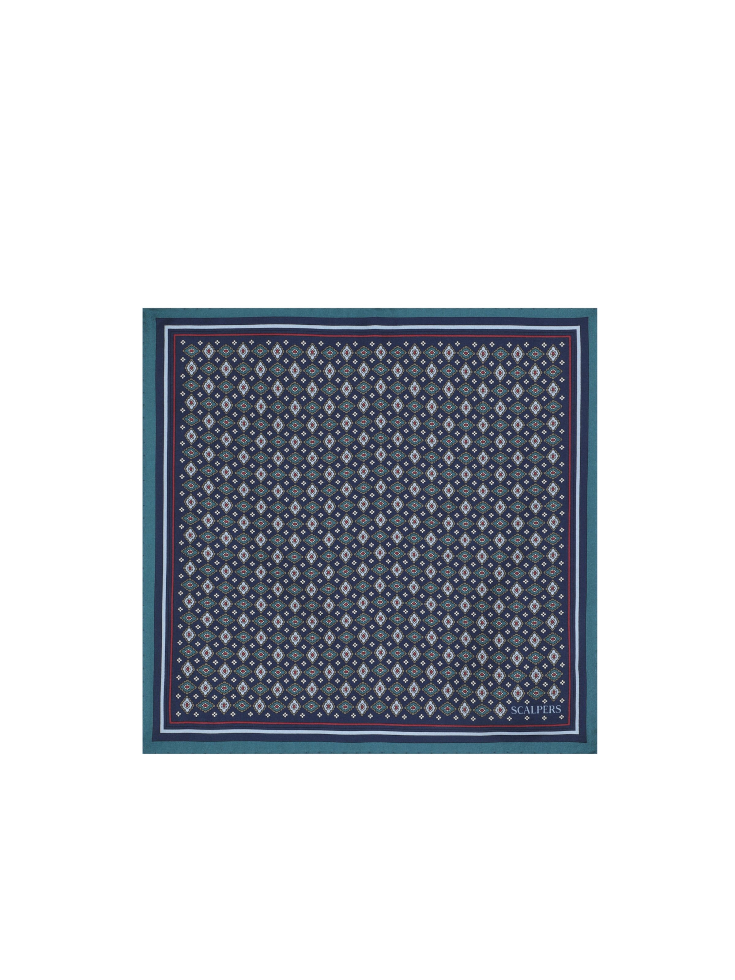 Scalpers Scarf ' ' in Blue: front