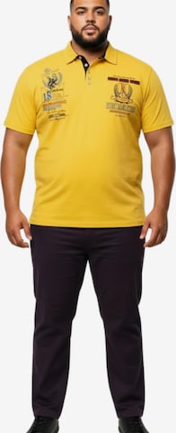 Lavecchia Shirt 'LV-2038 Übergrößen' in Geel: voorkant