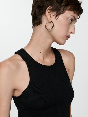 MANGO Knit dress 'Orwell' in Black