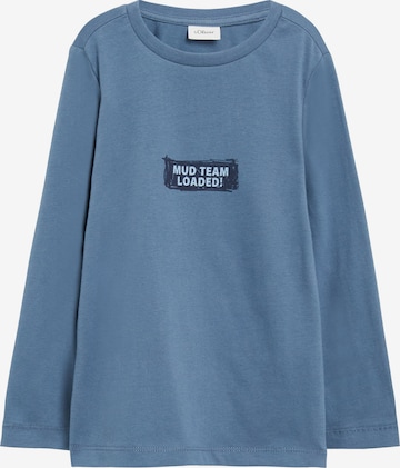 T-Shirt s.Oliver en bleu : devant