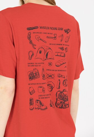 Whistler Shirt 'Caloot' in Rood