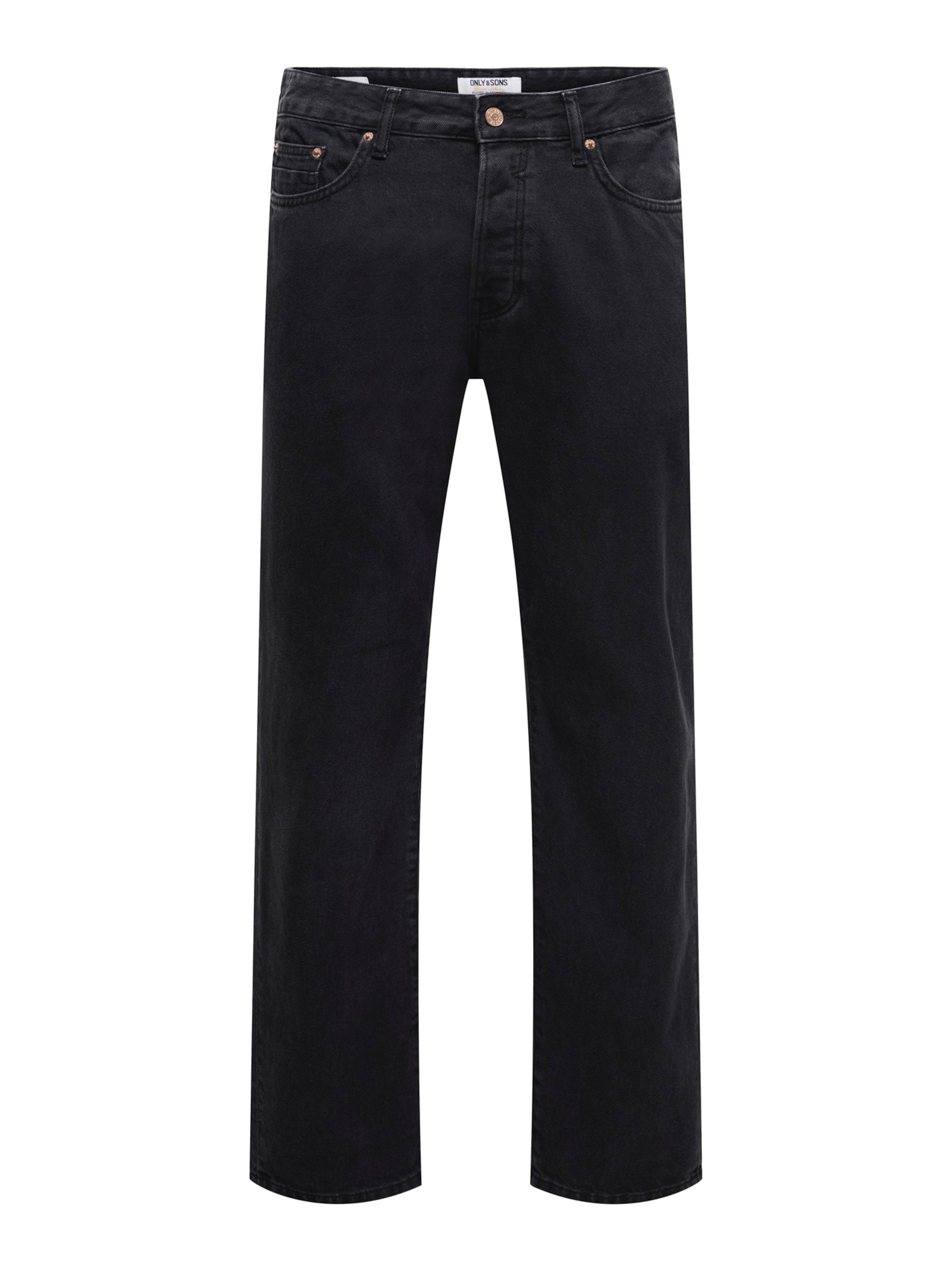 Only & Sons Jeans 'ONSEDGE' in black denim, Produktansicht