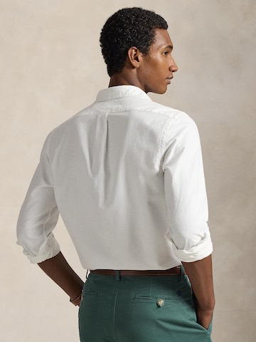 Coupe slim Chemise Polo Ralph Lauren en blanc
