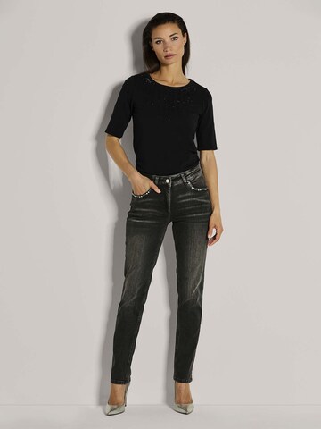 Coupe slim Jean MADELEINE en noir