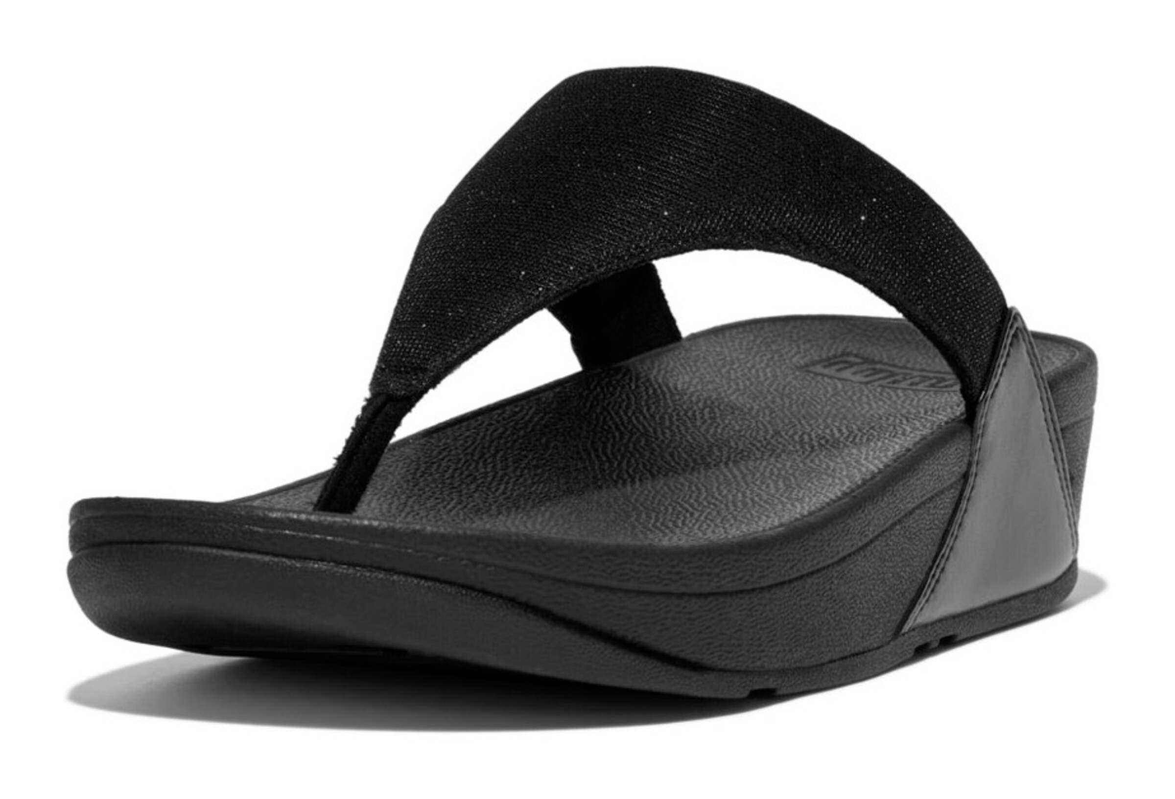 FitFlop T-Bar Sandals in Black