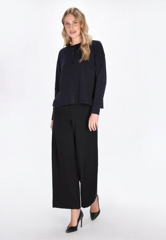 Cardigan DreiMaster Klassik en bleu