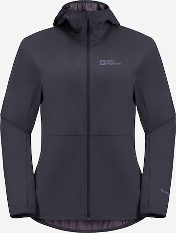 JACK WOLFSKIN Outdoorjacke 'FELDBERG' in Grau: predná strana