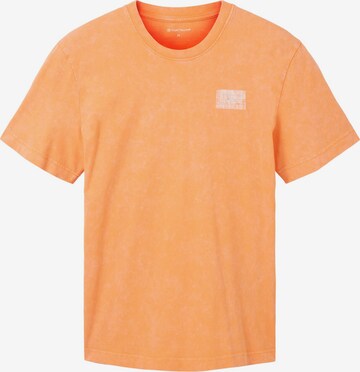 oranžinė TOM TAILOR Marškinėliai: priekis
