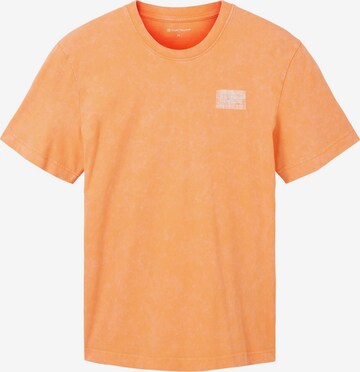 TOM TAILOR Shirt in Orange: front