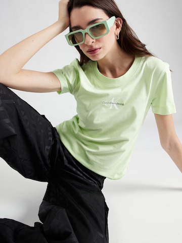 T-shirt Calvin Klein Jeans en vert