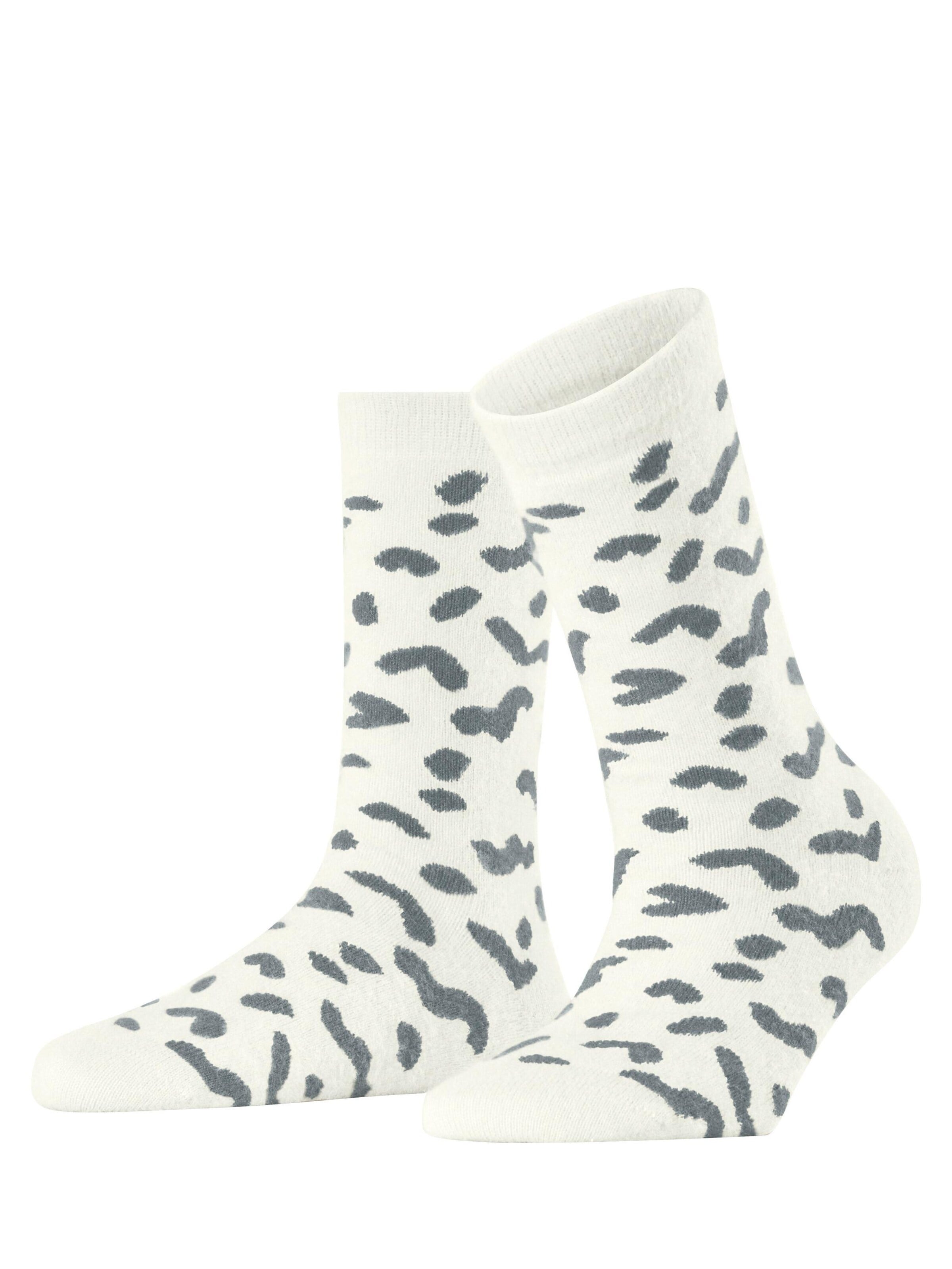 ESPRIT Socken 'Cozy Memphis'‌‌‌‌‌‌‌ in Weiß: Vorderseite