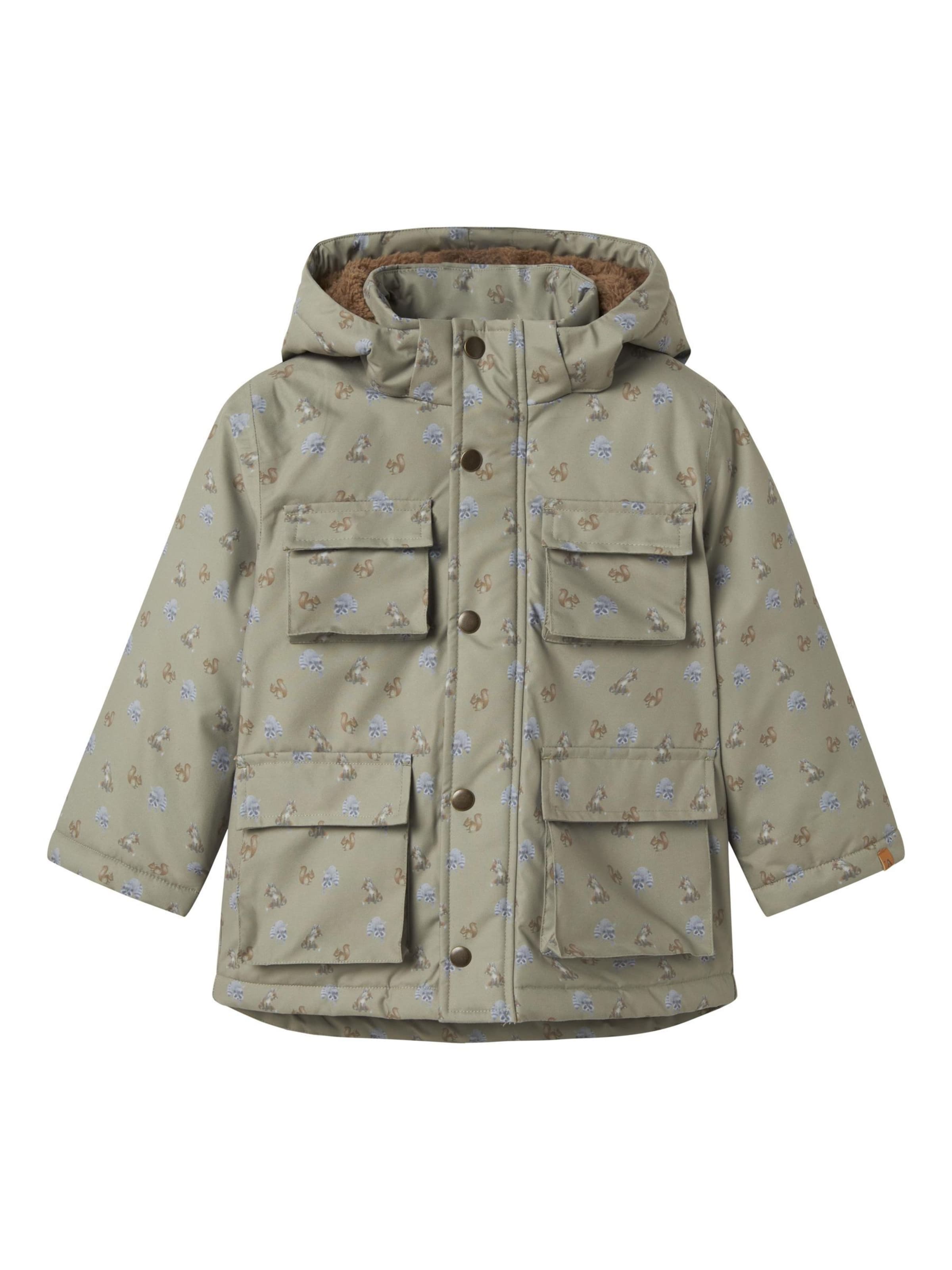 NAME IT - Chaqueta funcional 'Snow05' en verde: frente