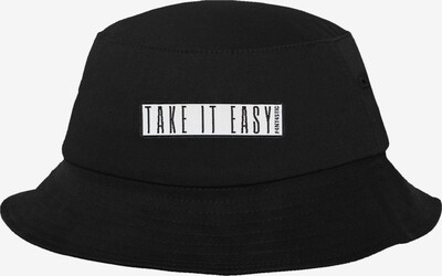 F4NT4STIC Hut 'Take It Easy' in schwarz / weiß, Produktansicht