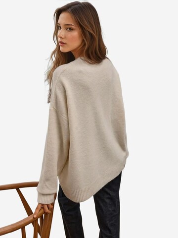 Hiccup Sweater 'Pullover' in Beige: front