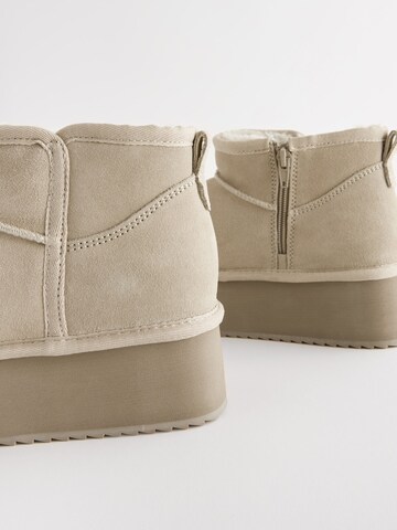 Bottines Next en beige