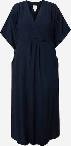 Ulla Popken Kleid in Blau: Vorderseite