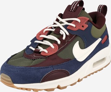 Baskets basses 'AIR MAX 90 FUTURA' Nike Sportswear en bleu : devant