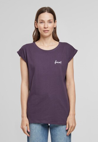 Forvert Shirt 'Santa Maria' in Purple: front