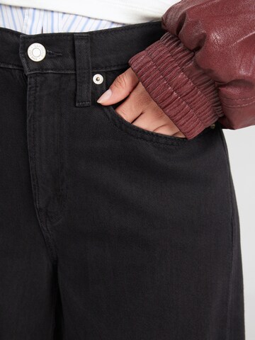 GAP Wide Leg Jeans in Schwarz