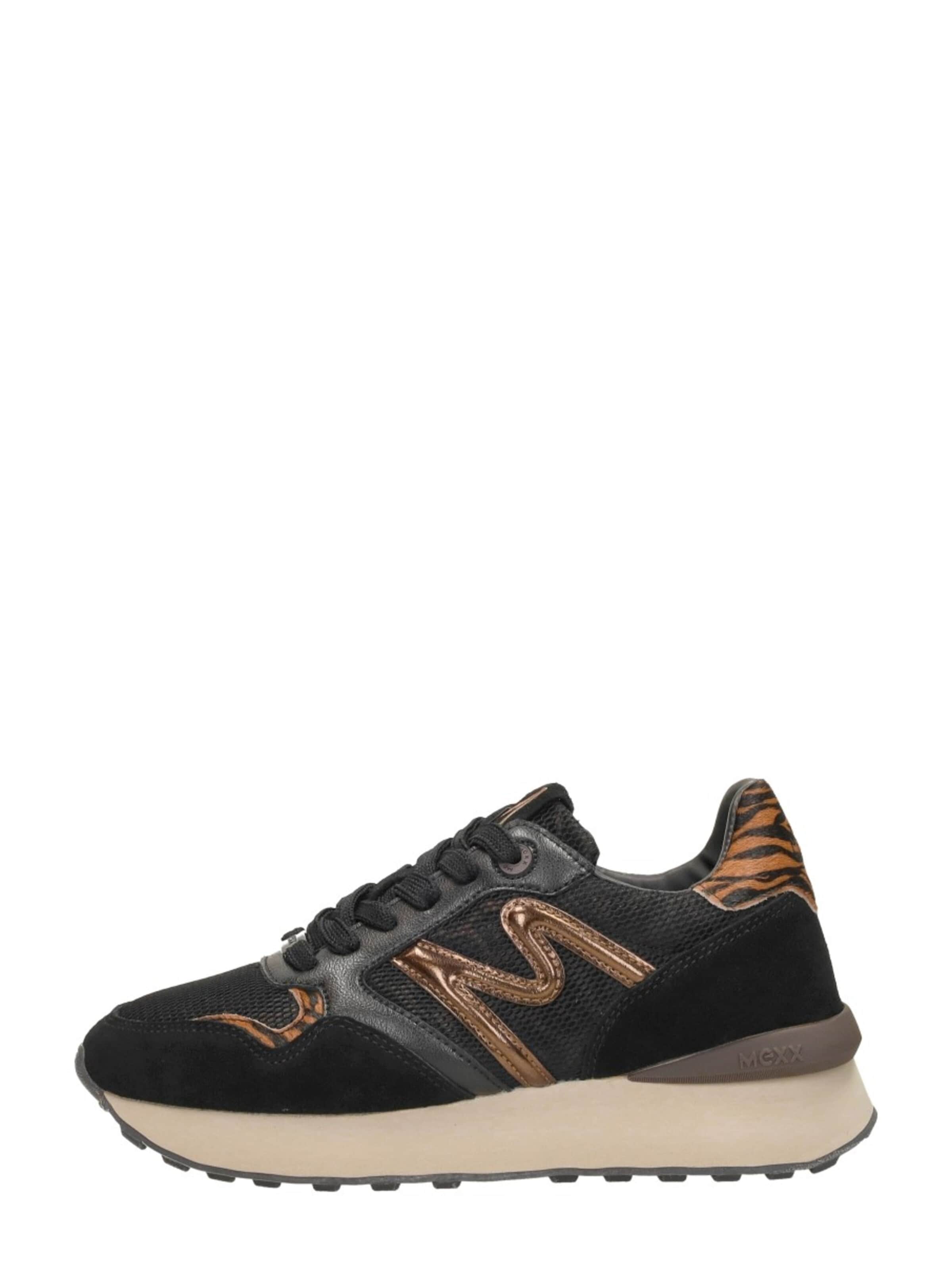 Baskets basses 'Juju' MEXX en noir : devant